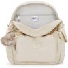 imageKipling Womens City Pack Mini Backpack Lightweight Versatile Daypack BagBeige Pearl