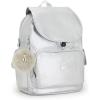 imageKipling Womens City Pack Mini Backpack Lightweight Versatile Daypack BagCandy Metallic