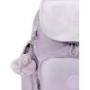 imageKipling Womens City Pack Mini Backpack Lightweight Versatile Daypack BagLilac Moon Metallic