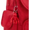 imageKipling Womens City Pack Mini Backpack Lightweight Versatile Daypack BagRed Rouge