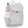 imageKipling Womens City Pack Mini Backpack Lightweight Versatile Daypack BagSilver Glow Metallic
