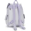imageKipling Womens City Pack Mini Backpack Lightweight Versatile Daypack BagSilver Glow Metallic