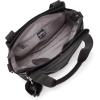 imageKipling Womens Elysia Bag Lightweight Multicompartment Magnetic Snap Pockets Shoulder Crossbody Bag Black Noir 115 L X 9 H X 5 D USBlack Noir
