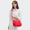 imageKipling Womens Elysia Bag Lightweight Multicompartment Magnetic Snap Pockets Shoulder Crossbody Bag Black Noir 115 L X 9 H X 5 D USEscape Red