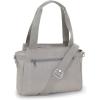 imageKipling Womens Elysia Bag Lightweight Multicompartment Magnetic Snap Pockets Shoulder Crossbody Bag Black Noir 115 L X 9 H X 5 D USGrey Gris