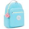 imageKipling Womens Seoul 15quot Laptop Backpack Durable Roomy with Padded Shoulder Straps BuiltIn Protective SleeveBlue Sea Mix