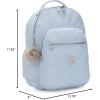 imageKipling Womens Seoul 15quot Laptop Backpack Durable Roomy with Padded Shoulder Straps BuiltIn Protective SleeveBridal Blue