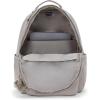 imageKipling Womens Seoul 15quot Laptop Backpack Durable Roomy with Padded Shoulder Straps BuiltIn Protective SleeveGrey Gris