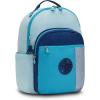 imageKipling Womens Seoul 15quot Laptop Backpack Durable Roomy with Padded Shoulder Straps BuiltIn Protective SleeveMeadow Blue Bl