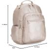 imageKipling Womens Seoul 15quot Laptop Backpack Durable Roomy with Padded Shoulder Straps BuiltIn Protective SleeveMetallic Glow