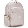 imageKipling Womens Seoul 15quot Laptop Backpack Durable Roomy with Padded Shoulder Straps BuiltIn Protective SleeveMetallic Glow
