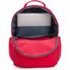 imageKipling Womens Seoul 15quot Laptop Backpack Durable Roomy with Padded Shoulder Straps BuiltIn Protective SleeveRed Rouge