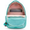 imageKipling Womens Seoul 15quot Laptop Backpack Durable Roomy with Padded Shoulder Straps BuiltIn Protective SleeveSeagreen Met Bl