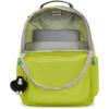 imageKipling Womens Seoul 15quot Laptop Backpack Durable Roomy with Padded Shoulder Straps BuiltIn Protective SleeveStars Pop Tennis Lime