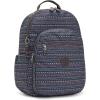 imageKipling Womens Seoul 15quot Laptop Backpack Durable Roomy with Padded Shoulder Straps BuiltIn Protective SleeveStripy Dots