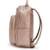 imageKipling Womens Seoul Small Tablet Backpack Durable Padded Shoulder Straps with Tablet Sleeve BagRose Gold Metallic