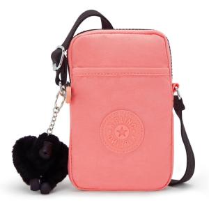 imageKIPLING KIPLING Womens Tally Minibag Lightweight Crossbody Mini Nylon Phone BagPeach Peace