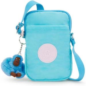 imageKIPLING KIPLING Womens Tally Minibag Lightweight Crossbody Mini Nylon Phone BagPoppy Aqua