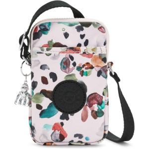 imageKIPLING KIPLING Womens Tally Minibag Lightweight Crossbody Mini Nylon Phone BagSoftly Spots