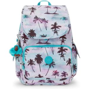 imageKipling Womens City Pack Mini Backpack Lightweight Versatile Daypack BagShadow Palm Prt