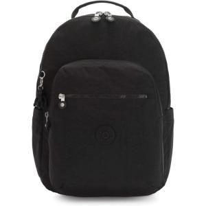 imageKipling Womens Seoul 15quot Laptop Backpack Durable Roomy with Padded Shoulder Straps BuiltIn Protective SleeveBlack Noir