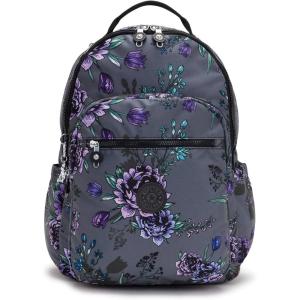 imageKipling Womens Seoul 15quot Laptop Backpack Durable Roomy with Padded Shoulder Straps BuiltIn Protective SleeveDream Flower