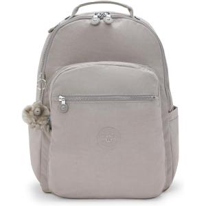 imageKipling Womens Seoul 15quot Laptop Backpack Durable Roomy with Padded Shoulder Straps BuiltIn Protective SleeveGrey Gris