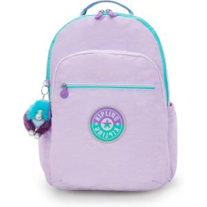 imageKipling Womens Seoul 15quot Laptop Backpack Durable Roomy with Padded Shoulder Straps BuiltIn Protective SleeveLavender C