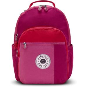 imageKipling Womens Seoul 15quot Laptop Backpack Durable Roomy with Padded Shoulder Straps BuiltIn Protective SleevePink Fuchsia Bl