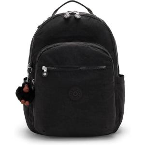 imageKipling Womens Seoul 15quot Laptop Backpack Durable Roomy with Padded Shoulder Straps BuiltIn Protective SleeveTrue Black