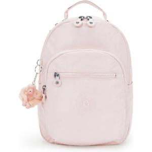imageKipling Womens Seoul Small Tablet Backpack Durable Padded Shoulder Straps with Tablet Sleeve BagPink Shine