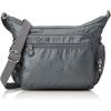 imageKIPLING KIPLING Womens Gabbie Small Crossbody Lightweight Everyday Purse Casual Shoulder BagGrey Steel Gr Metal H55