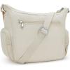 imageKIPLING KIPLING Womens Gabbie Small Crossbody Lightweight Everyday Purse Casual Shoulder BagHideaway Beige