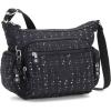 imageKIPLING KIPLING Womens Gabbie Small Crossbody Lightweight Everyday Purse Casual Shoulder BagMulticolour Tile Print 55q