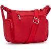 imageKIPLING KIPLING Womens Gabbie Small Crossbody Lightweight Everyday Purse Casual Shoulder BagRed Rouge