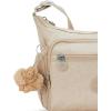 imageKIPLING KIPLING Womens Gabbie Small Crossbody Lightweight Everyday Purse Casual Shoulder BagSparkled Beige