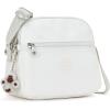 imageKIPLING KIPLING Womens Keefe Crossbody Lightweight Everyday Purse Nylon Shoulder BagAlabaster Tonal