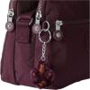 imageKIPLING KIPLING Womens Keefe Crossbody Lightweight Everyday Purse Nylon Shoulder BagDark Plum Tonal
