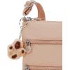 imageKIPLING KIPLING Womens Keiko Crossbody Mini Bag Lightweight Adjustable Purse Durable Shoulder SlingLight Clay Sand
