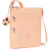 imageKIPLING KIPLING Womens Keiko Crossbody Mini Bag Lightweight Adjustable Purse Durable Shoulder SlingMellow Peach