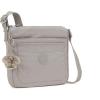 imageKIPLING KIPLING Womens Sebastian Crossbody Super Light Durable Messenger Shoulder BagGrey Gris