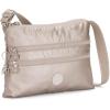 imageKipling Alvar Solid Crossbody BagSilver Metallic Glow