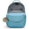 imageKipling Seoul Extra Large 17quot Laptop Backpack Bridal LavenderAqua Tides Metallic