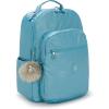 imageKipling Seoul Extra Large 17quot Laptop Backpack Bridal LavenderAqua Tides Metallic