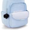 imageKipling Seoul Extra Large 17quot Laptop Backpack Bridal LavenderCloudy Sky Blue