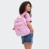 imageKipling Seoul Extra Large 17quot Laptop Backpack Bridal LavenderGarden Clouds