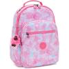 imageKipling Seoul Extra Large 17quot Laptop Backpack Bridal LavenderGarden Clouds