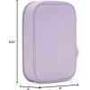 imageKipling Womens 100 Pens Printed Case Organize Accessories Art Supplies Makeup Travel OrganizerBridal Lavender