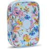 imageKipling Womens 100 Pens Printed Case Organize Accessories Art Supplies Makeup Travel OrganizerWILD FLOWERS