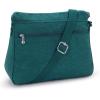 imageKipling Womens Aisling Crossbody Bag Lightweight Everyday Purse Nylon Shoulder BagTailored Green